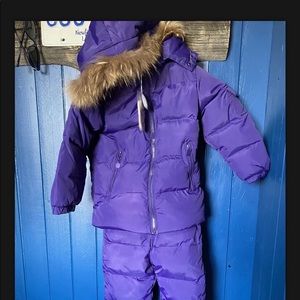 Kids 2 piece snowsuit for up to size 5